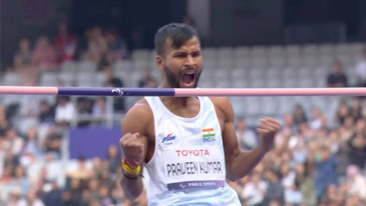 high jump, high jump Praveen Kumar, Praveen Kumar Gold Medal, High Jump Praveen Kumar Gold Medal, track and field, Javelin Throw, paris paralympics 2024, paris paralympics 2024 News, paris paralympics 2024 Updates, paris paralympics 2024 Match Dedails,