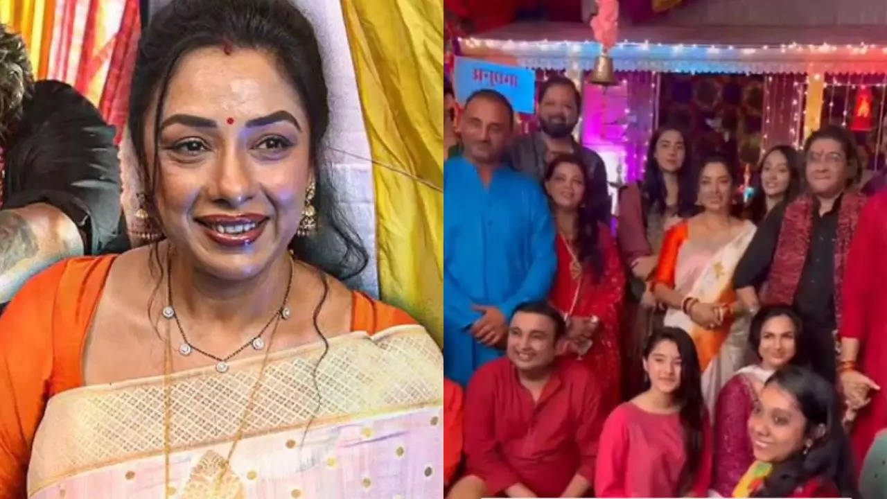 Anupama Star Cast Welcomes Ganapati Bappa