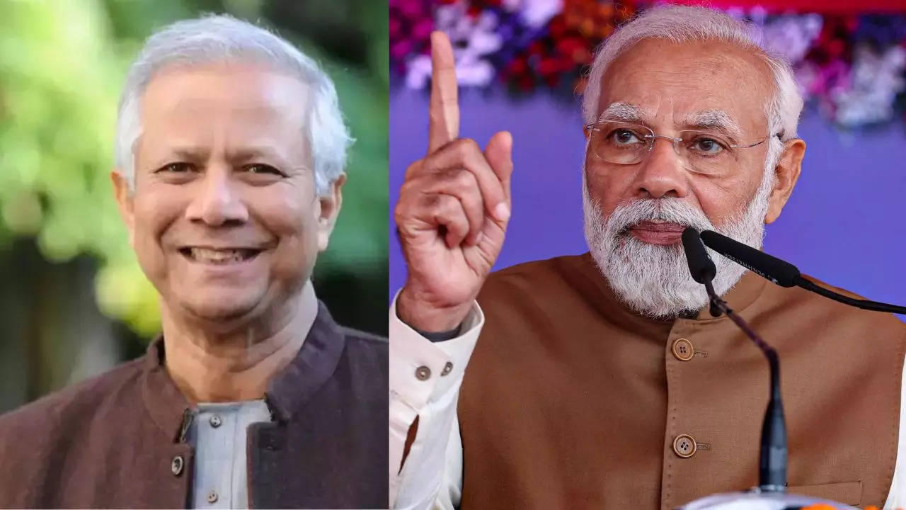 PM Modi Muhammad Yunus Meeting,