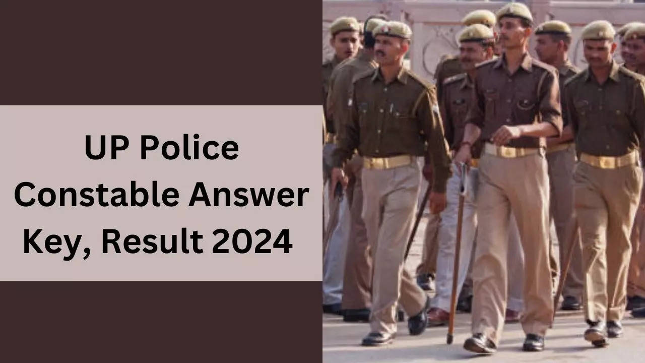 UP Police Constable Answer Key, Result 2024