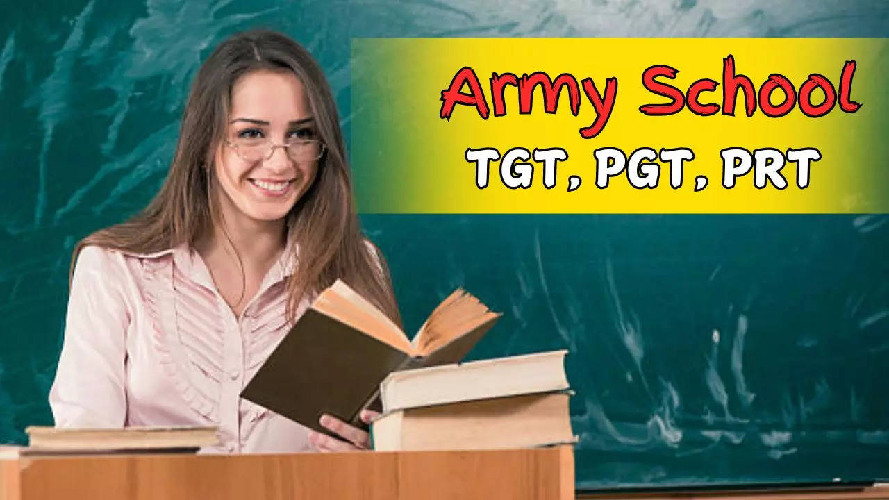 Army School TGT PGT PRT