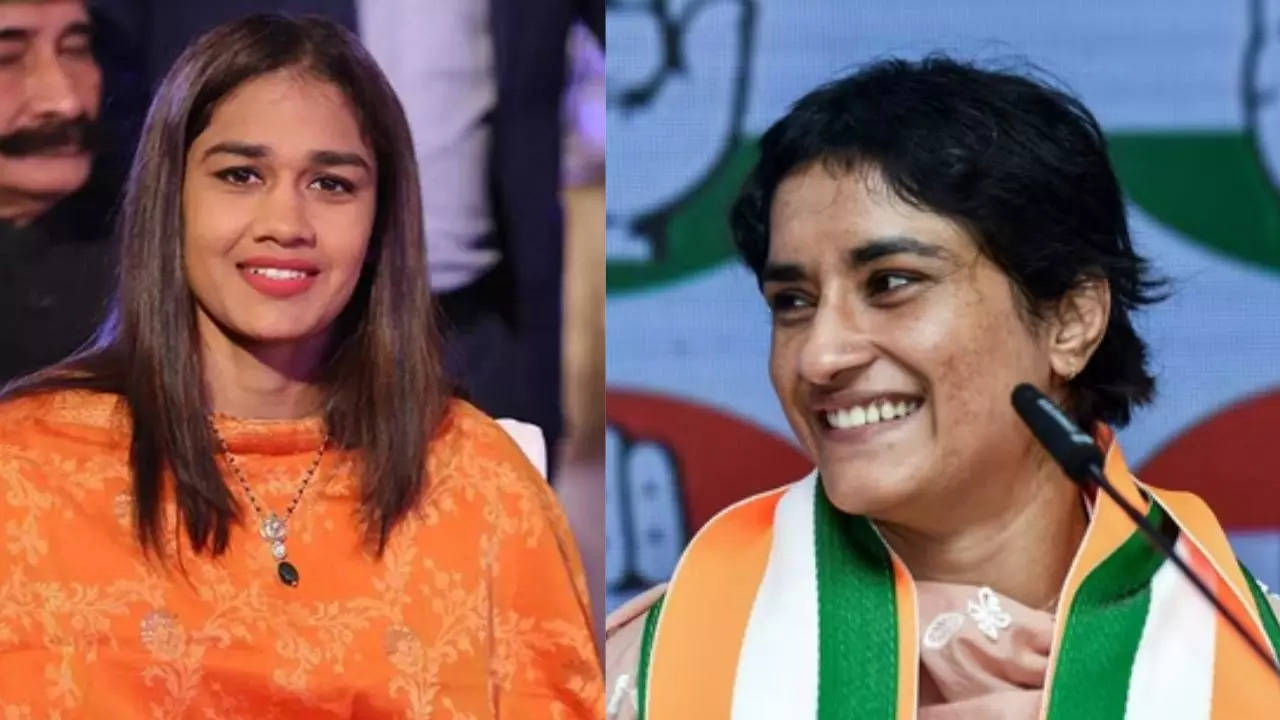 haryana assembly election 2024 babita phogat on cousin vinesh joining congress said bhupinder hooda created rift