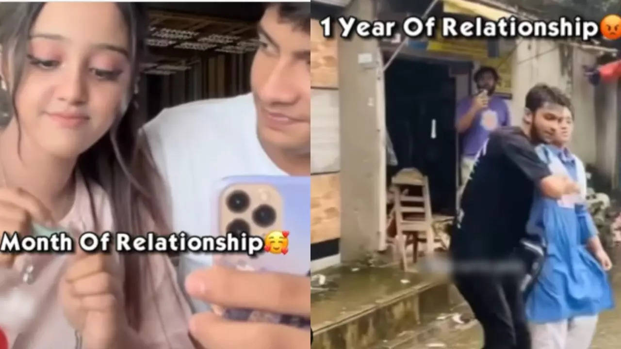 couple first true love then breakup video went viral on social media