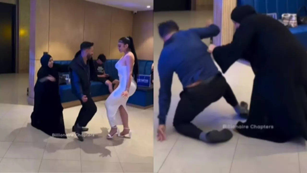 viral video man dance with russian girls suddenly his mother came see what happened next