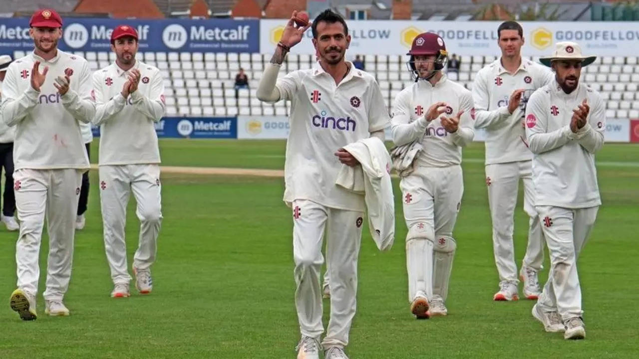 yuzvendra chahal takes five wickets in county cricket despite out of favour in india