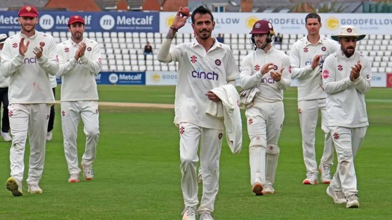 Yuzvendra Chahal takes 5 Wickets In County Cricket Championship