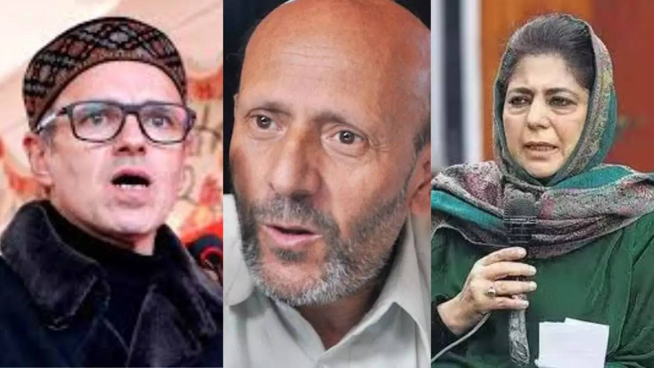 omar and mehbooba upset with release of rashid engineer ahead of jammu and kashmir elections