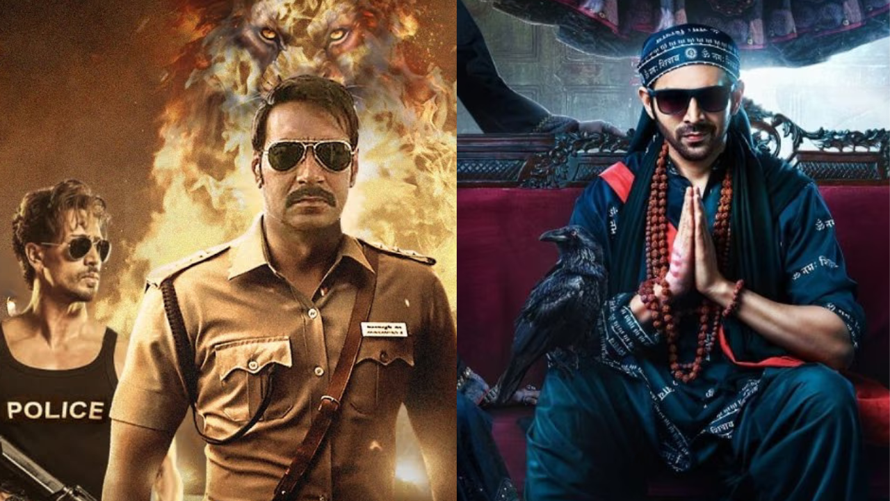 Singham Again VS Bhool Bhulaiyaa 3