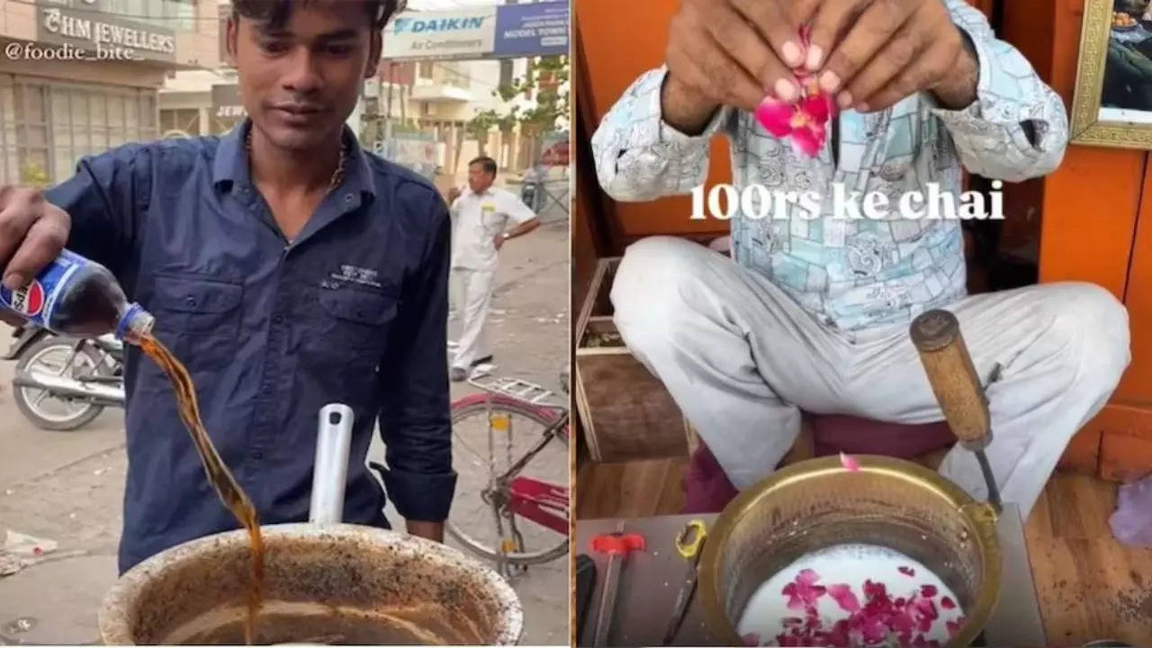 butter chai with badam and pepsi chai video goes viral on internet