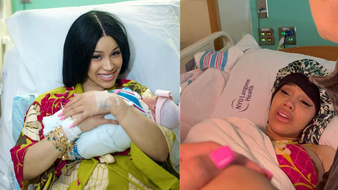 Cardi B Welcomes her 3rd child