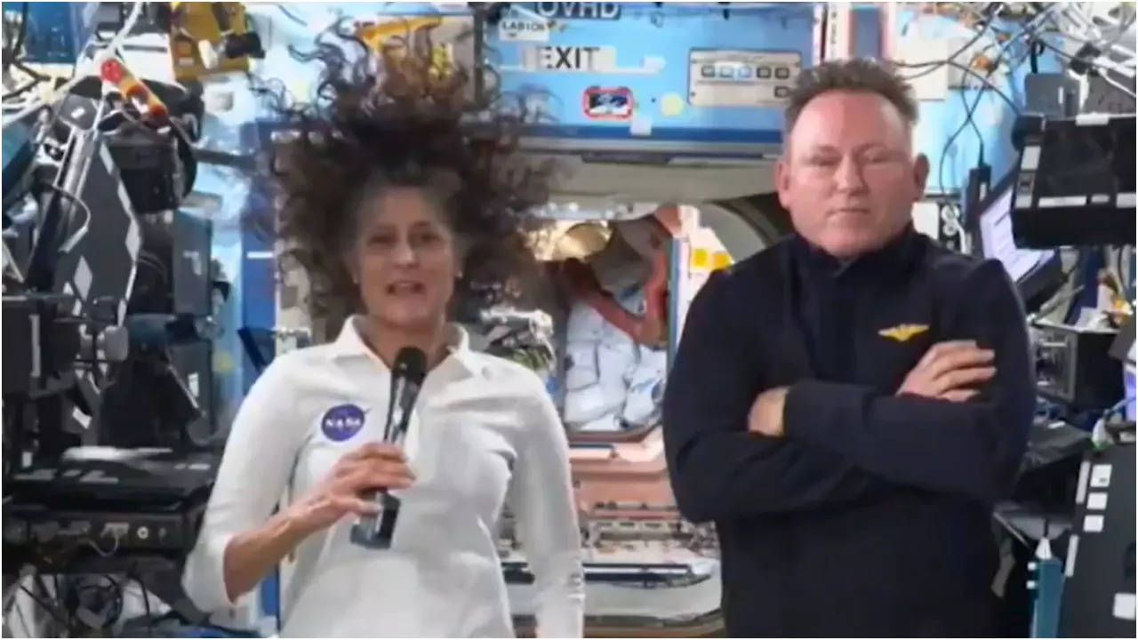 Astronauts Sunita Williams and Butch Wilmore