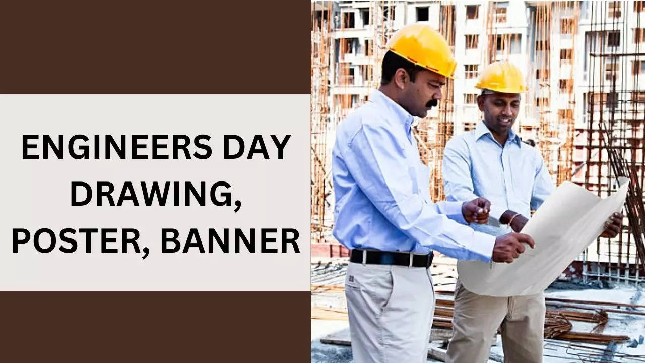 Engineer's Day Drawing, Poster, Banner 2024