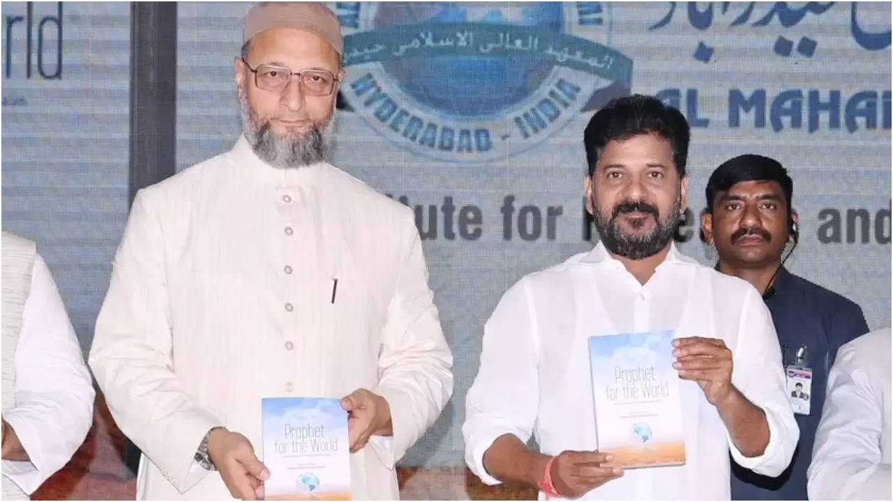 Asaduddin Owaisi- Revanth Reddy