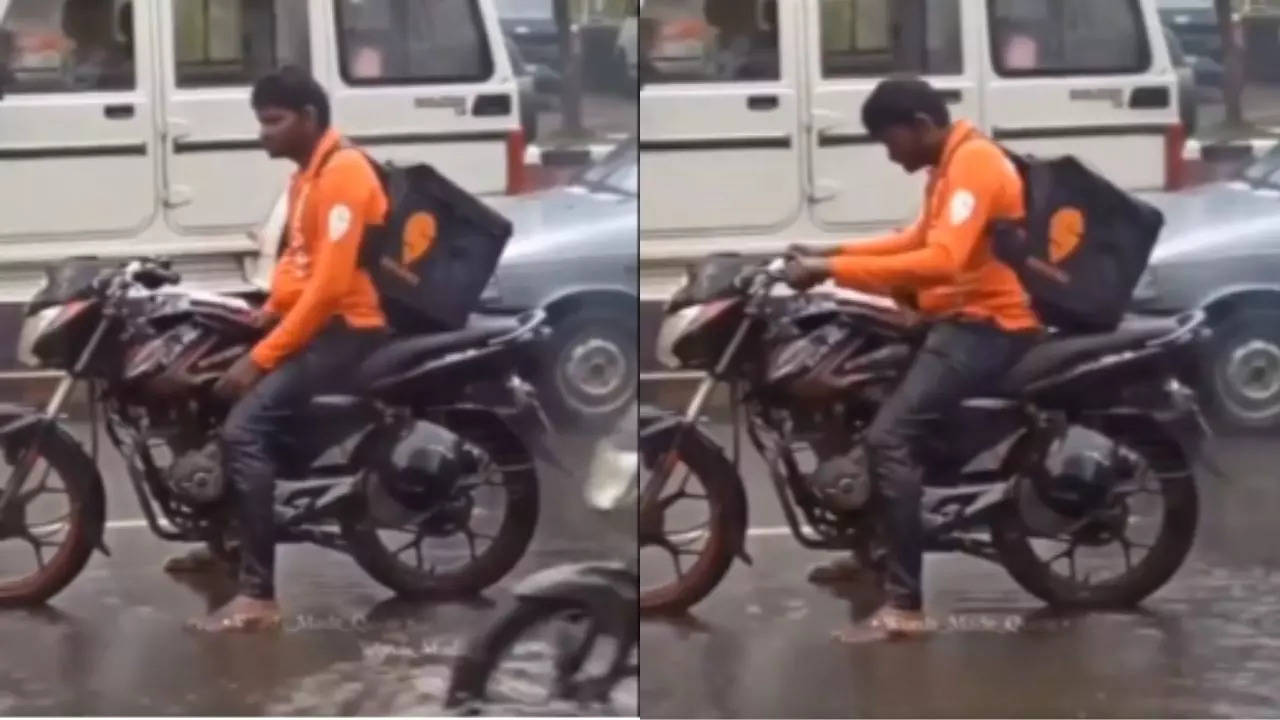 Swiggy delivery boy viral video 