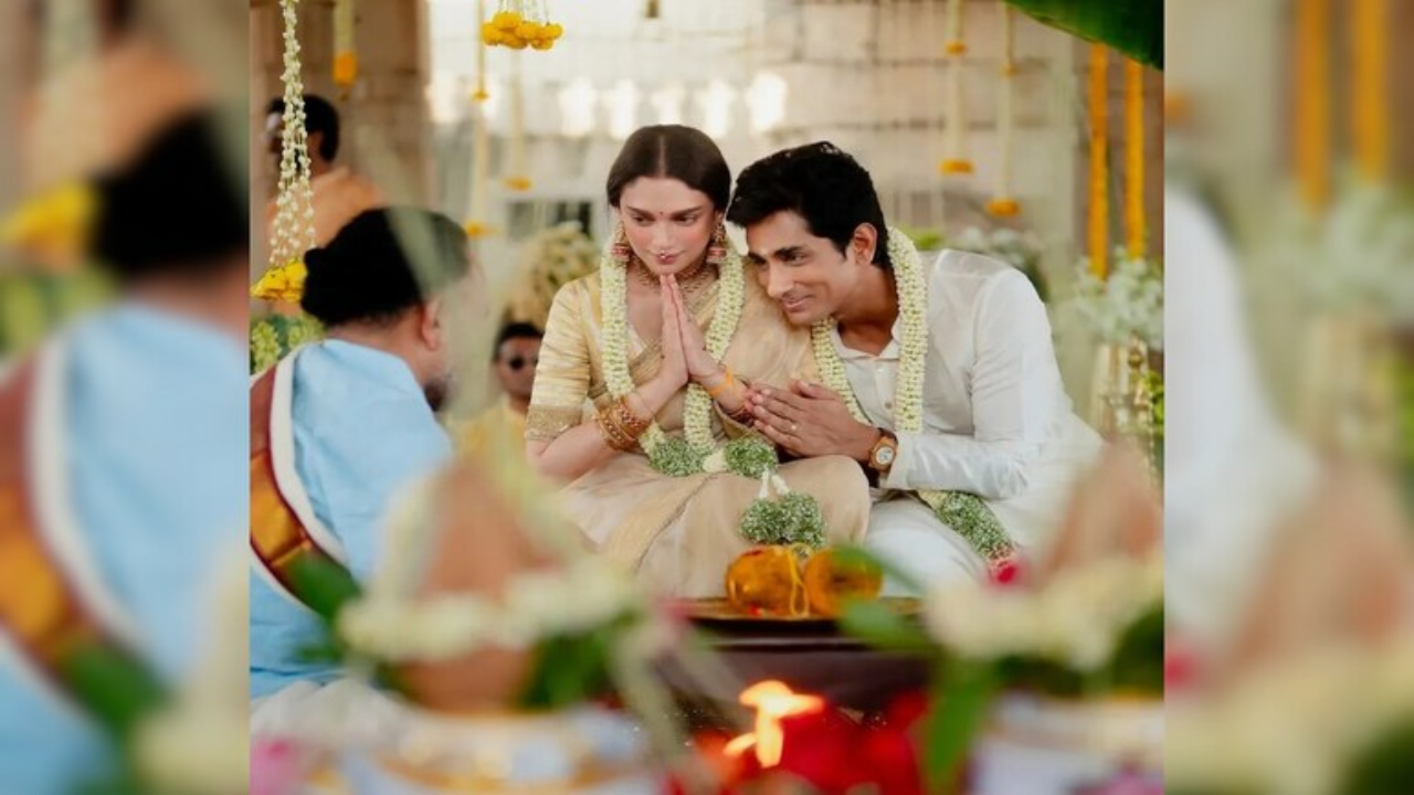 Aditi Rao Hydari And Siddharth Wedding