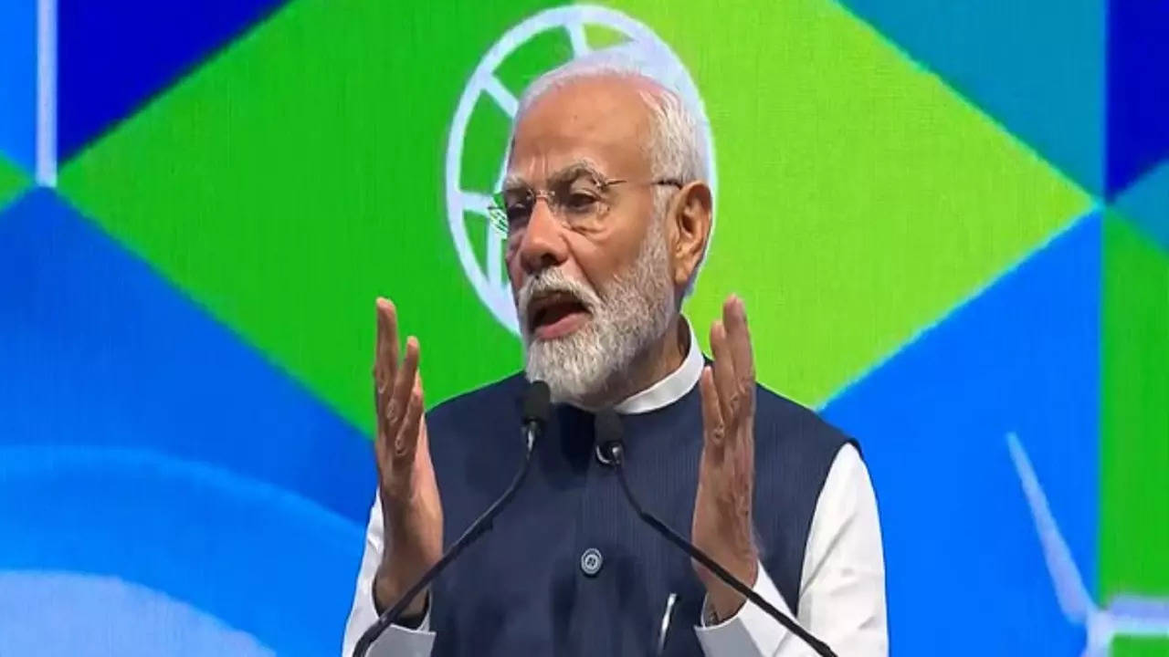 india preparing for next 1000 years, determined to build a sustainable energy path forward says pm modi