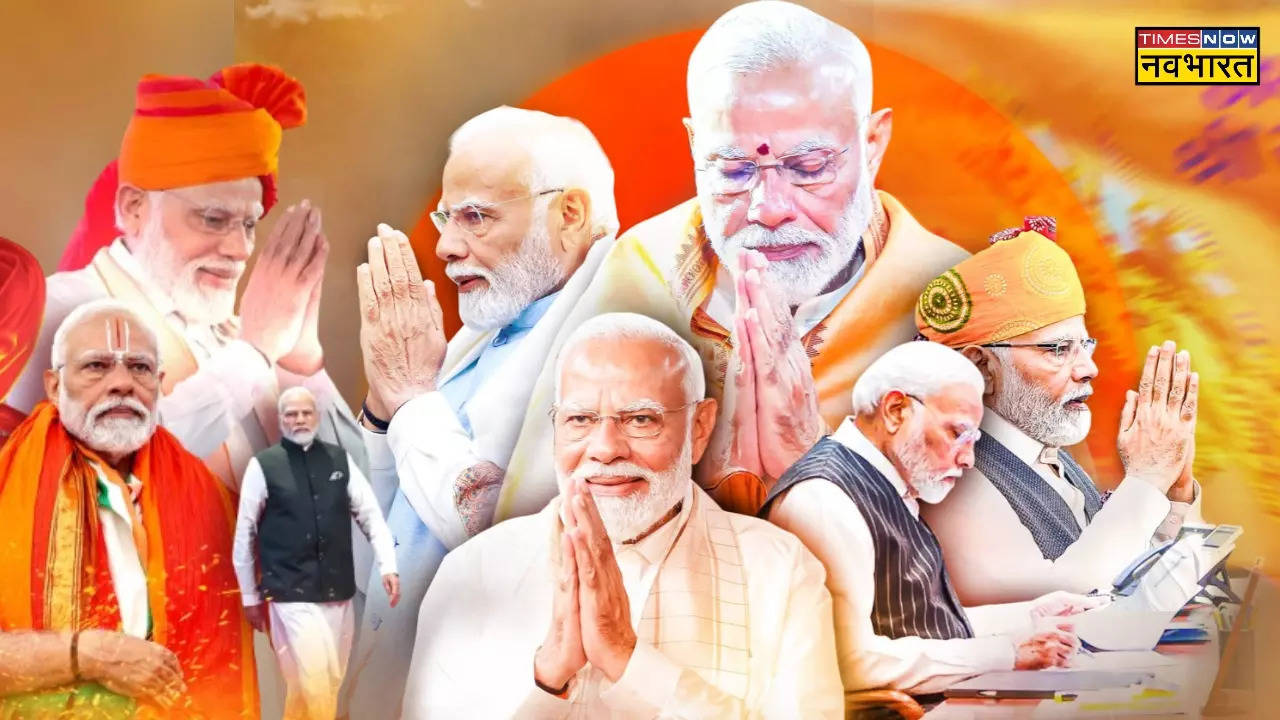 pm modi's style of celebrating his birthday keeps changing every year