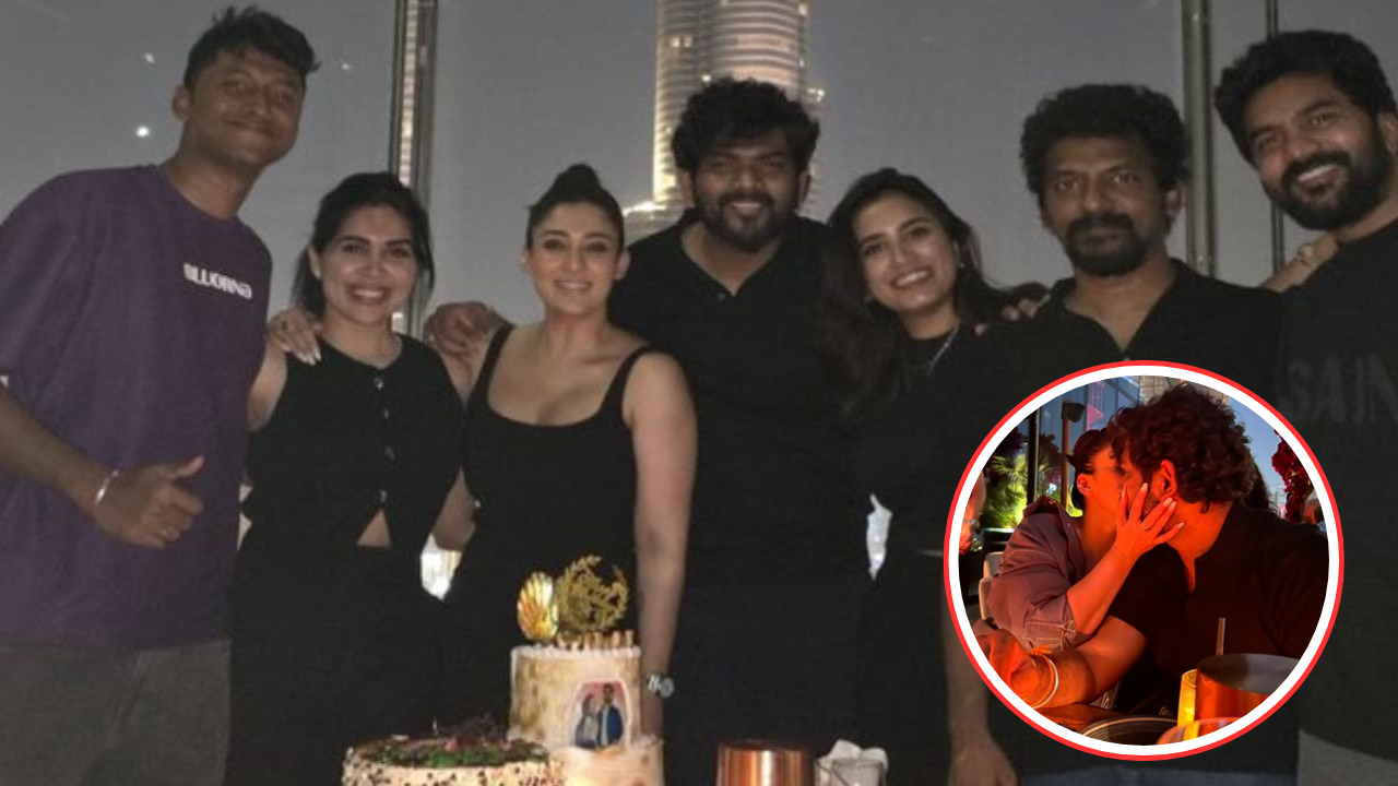 Nayanthara Celebrates Husband Birthday