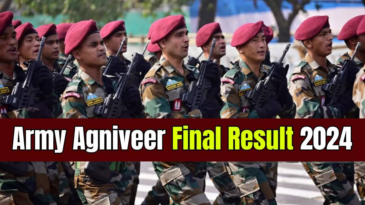 Agniveer Final Result 2024