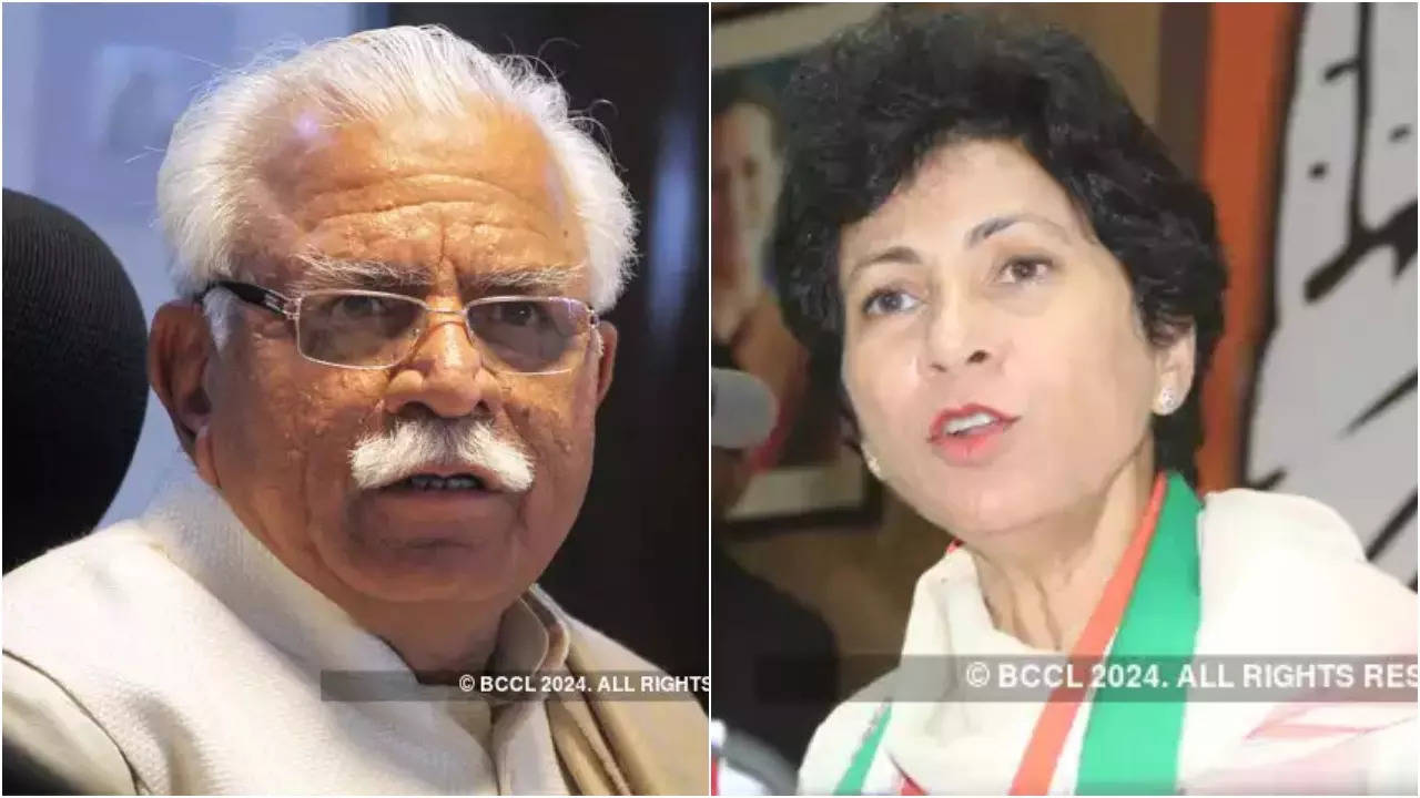 Manohar Lal Khattar- Kumari selja