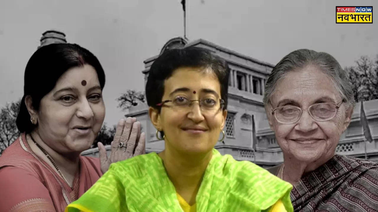 Sushma Swaraj, Sheila Dixit, Atishi Marlena