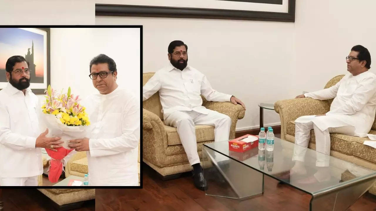 Raj Thackeray Meets CM Eknath Shinde