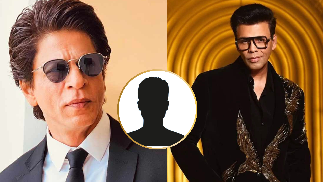 Shah Rukh Khan and Karan Johar