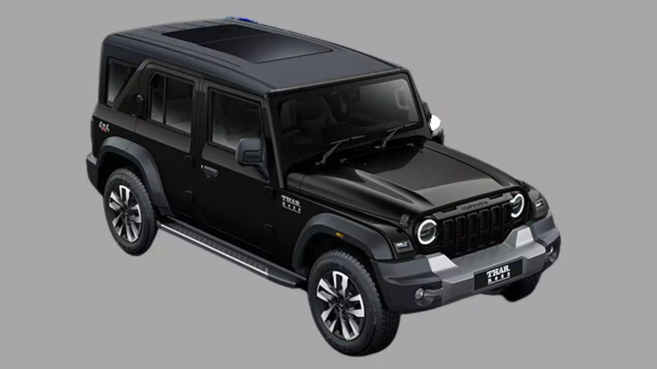 New Mahindra Thar Roxx 4WD Variant Price