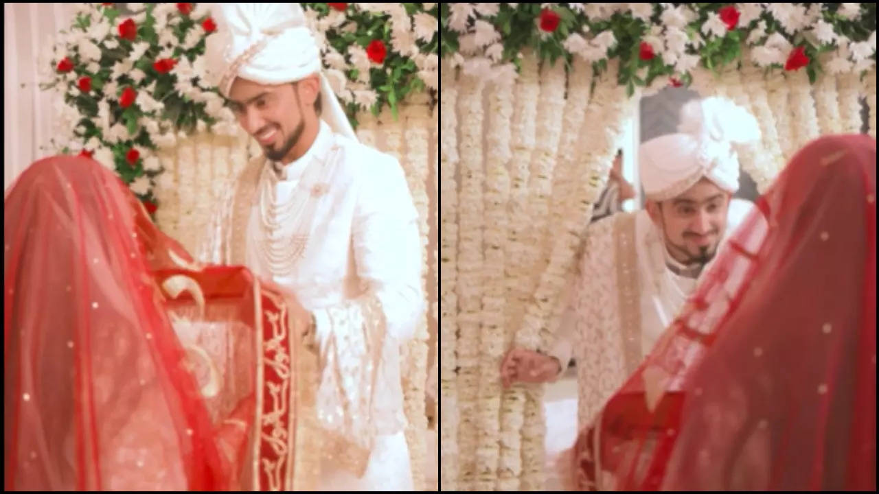 Adnaan Shaikh-Ayesha Shaikh wedding video viral