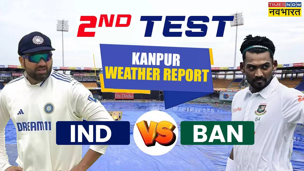 ind vs ban, ind vs ban 2nd test match, ind vs ban 2nd test match weather prediction, ind vs ban 2nd test match weather report, ind vs ban 2nd test match pitch report, ind vs ban 2nd test match pitch report today, ind vs ban 2nd test match pitch weather report, ind vs ban 2nd test match pitch report today match, ind vs ban 2nd test match pitch report in hindi, ind vs ban 2nd test match stadium name, ind vs ban 2nd test match Green Park weather, ind vs ban 2nd test match Green Park rain forecast, ind vs ban 2nd test match Green Park mausam, ind vs ban 2nd test match Green Park mausam kaisa rahega, ind vs ban 2nd test match Green Park stadium name, Kanpur Weather Updates,