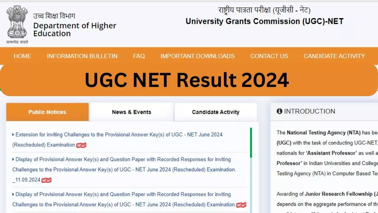 UGC NET Result 2024 Date, Sarkari Result 2024