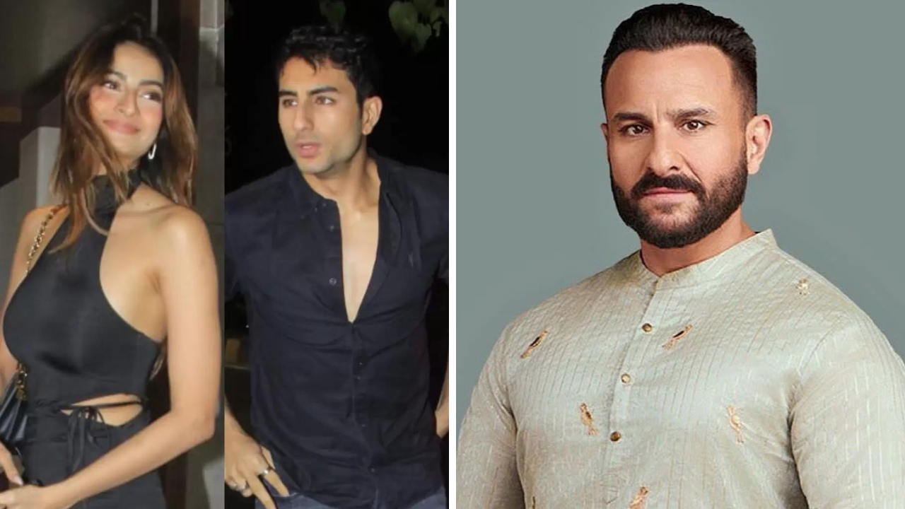 Palak Tiwari-Ibrahim Ali Khan-Saif Ali Khan