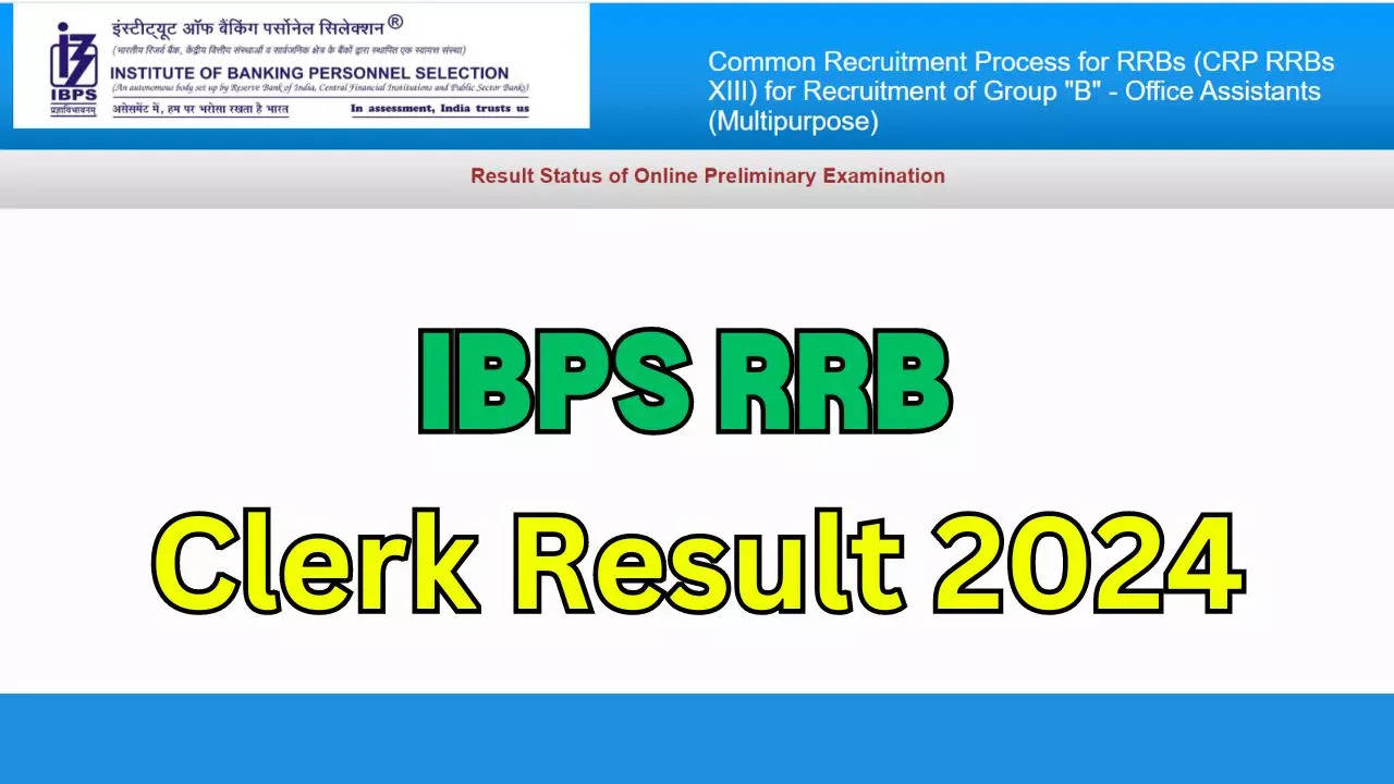 IBPS RRB Clerk Result