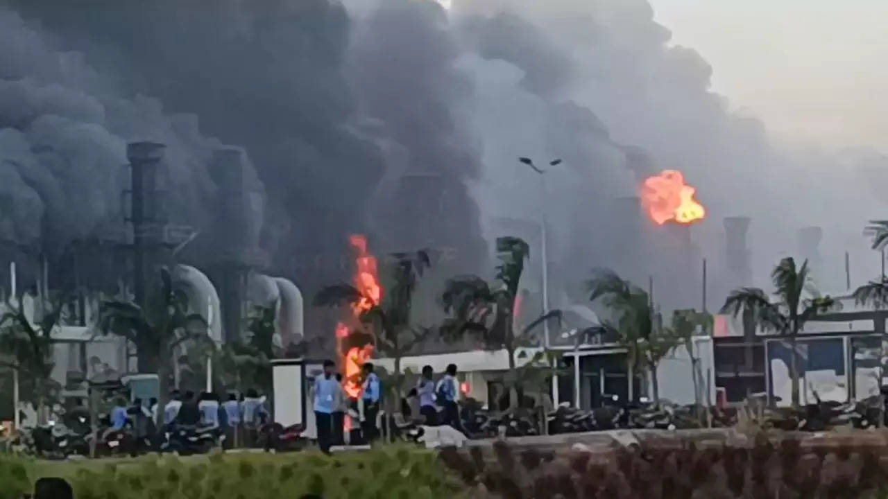 Tata plant  fire