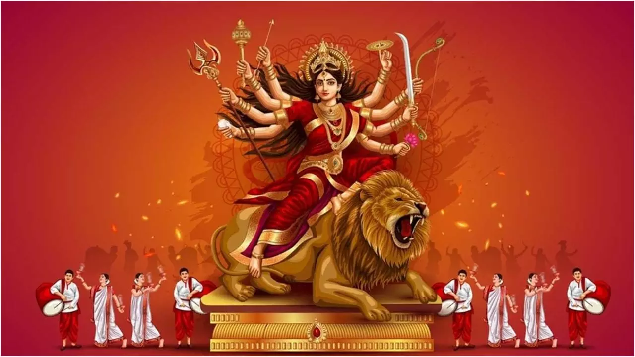 Navratri Shayari in hindi, Shayari maa durga, happy navratri 2024