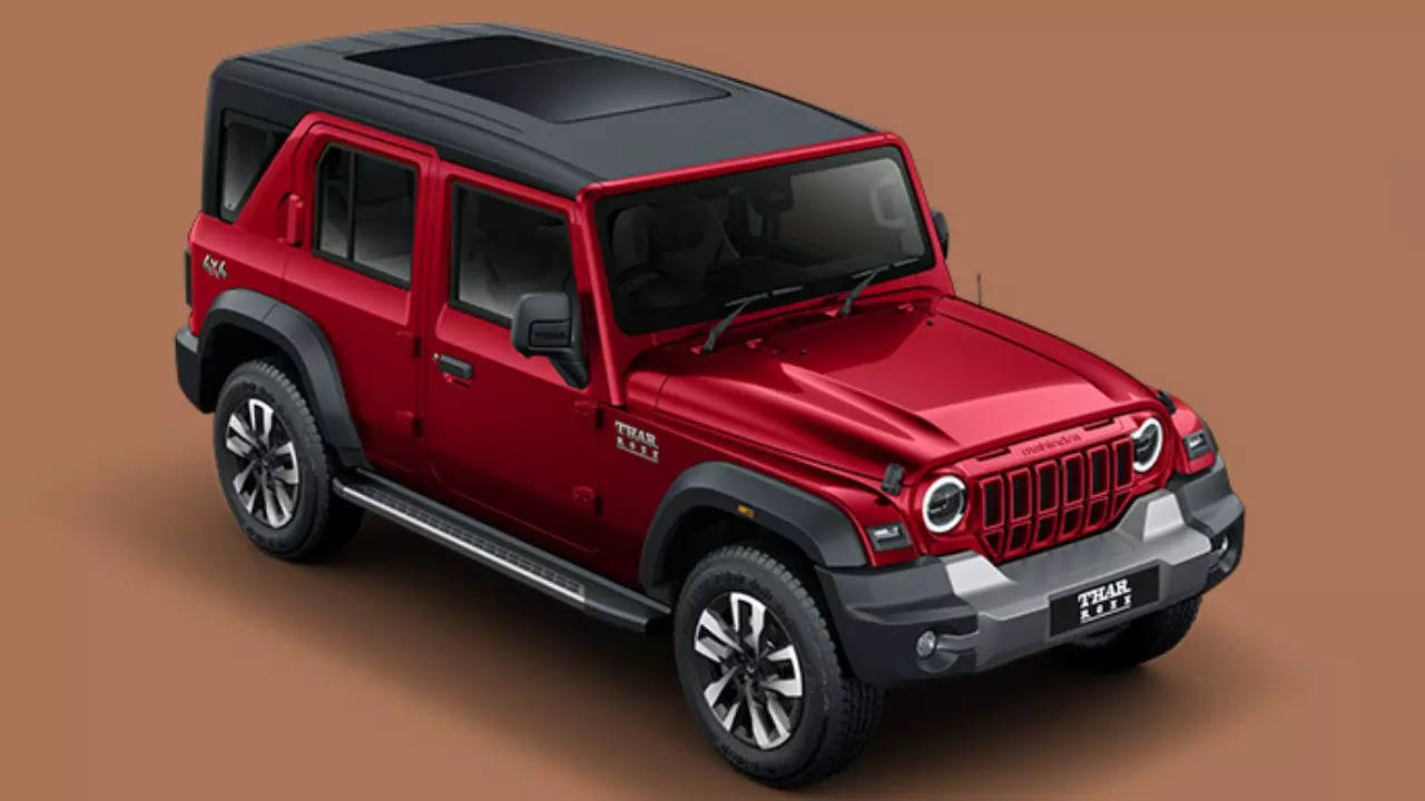 Mahindra Thar Roxx New Mocha Brown Interior