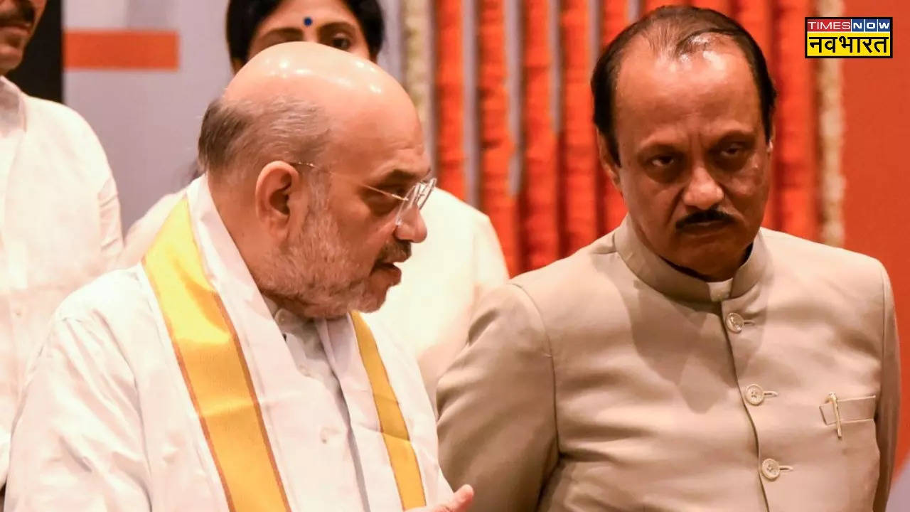 Ajit Pawar met Amit Shah