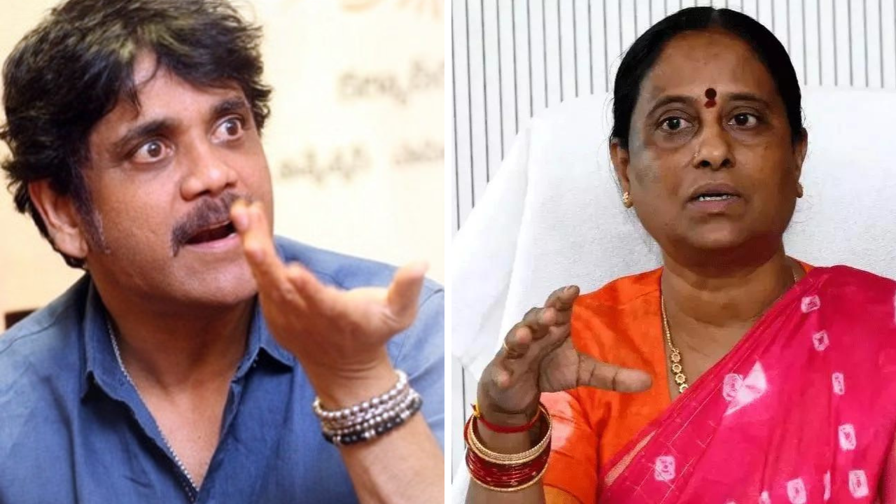 Nagarjuna on Konda Surekha