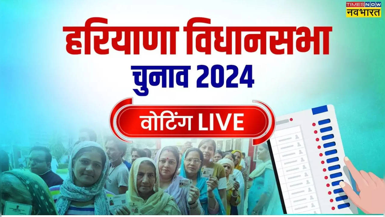 Haryana Vidhan Sabha Chunav 2024 Voting Live Updates: 'हम राहुल गांधी और खड़गे (सीएम चेहरे के लिए) द्वारा लिए गए फैसले को स्वीकार करेंगे...', 90 सीटों के लिए वोटिंग जारी