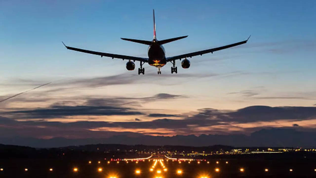 Flight Tyre Burst in Chennai Airport