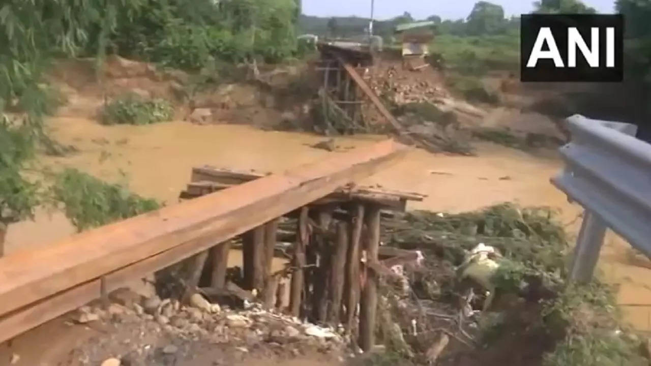 Meghalaya landslide.