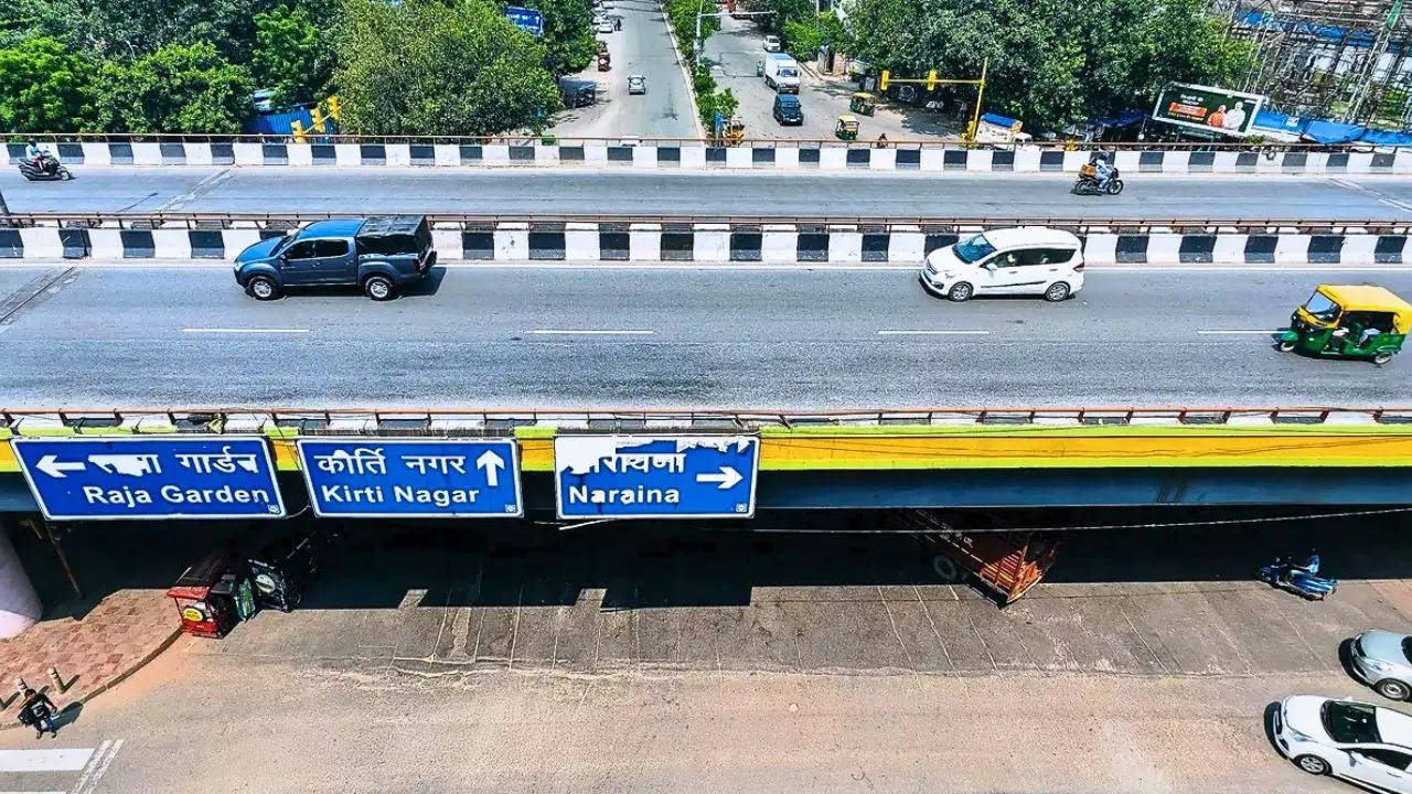 Delhi Maya Puri Flyover