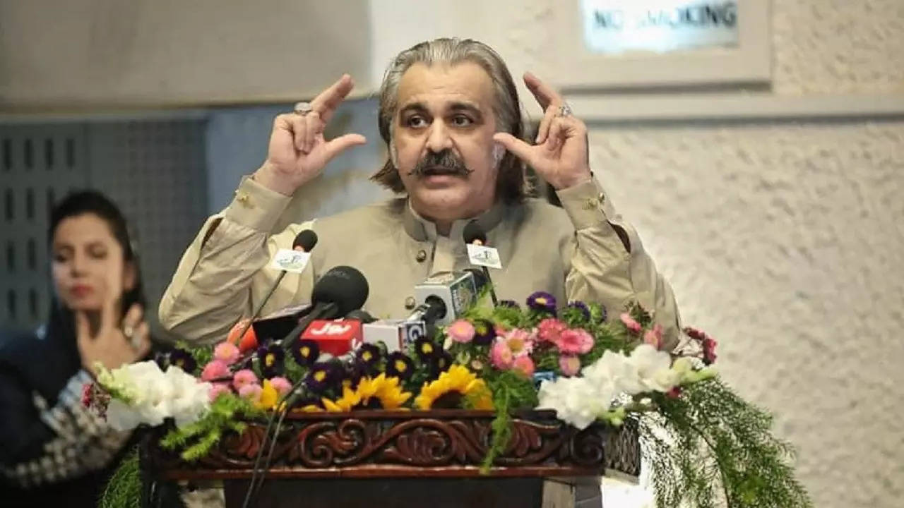 Khyber CM Ali Gandapur