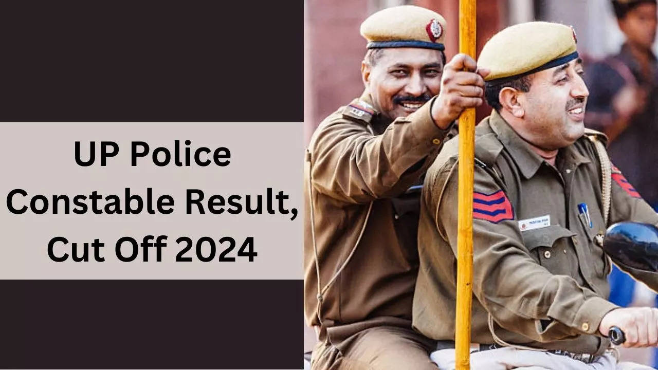 UP Police Constable Result, Cut Off 2024