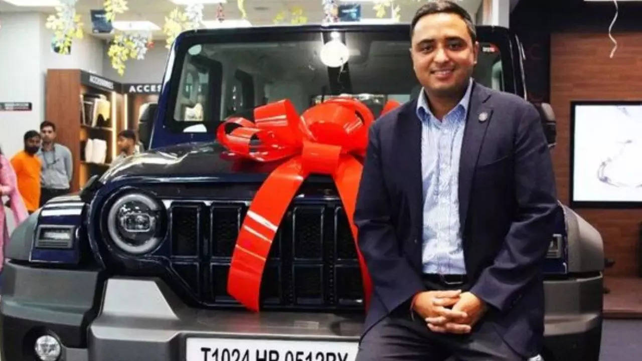 First Mahindra Thar Roxx Delivered