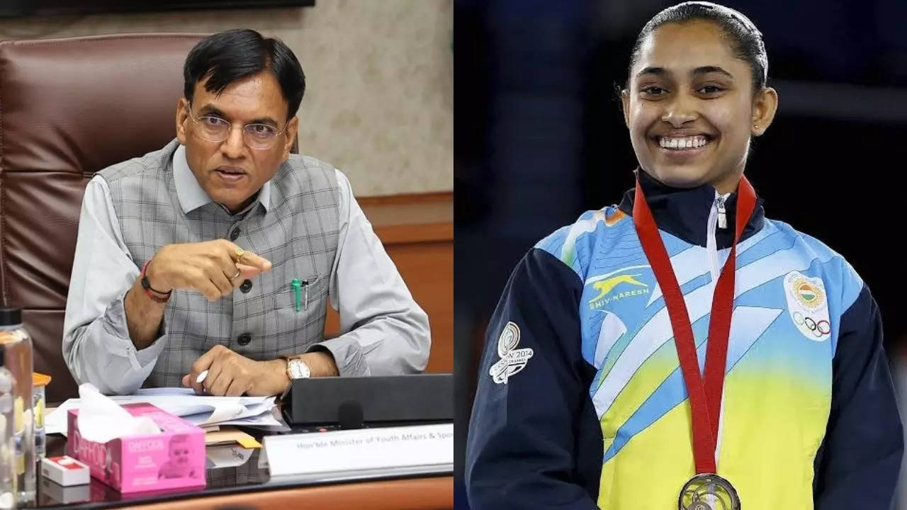 Mansukh Mandviya writes letter to Deepa Karmakar