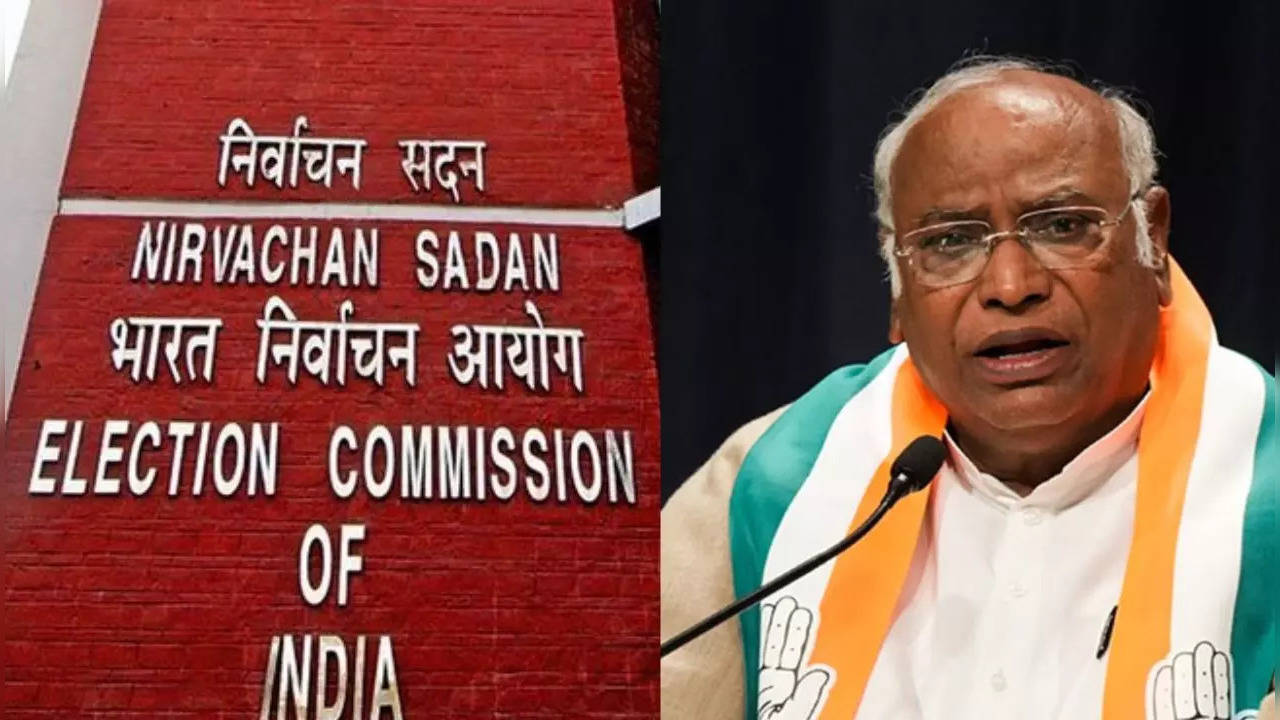 EC Letter to Mallikarjun Kharge