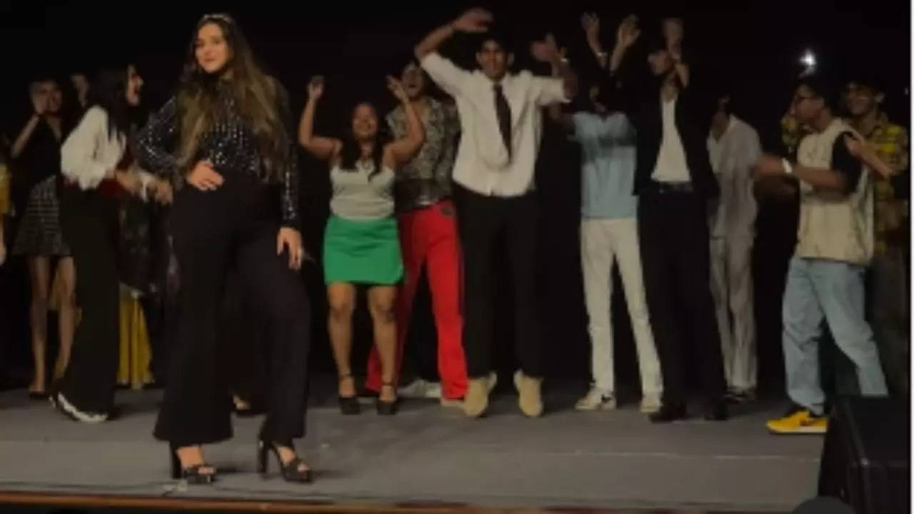 College Teacher Ramp Walk