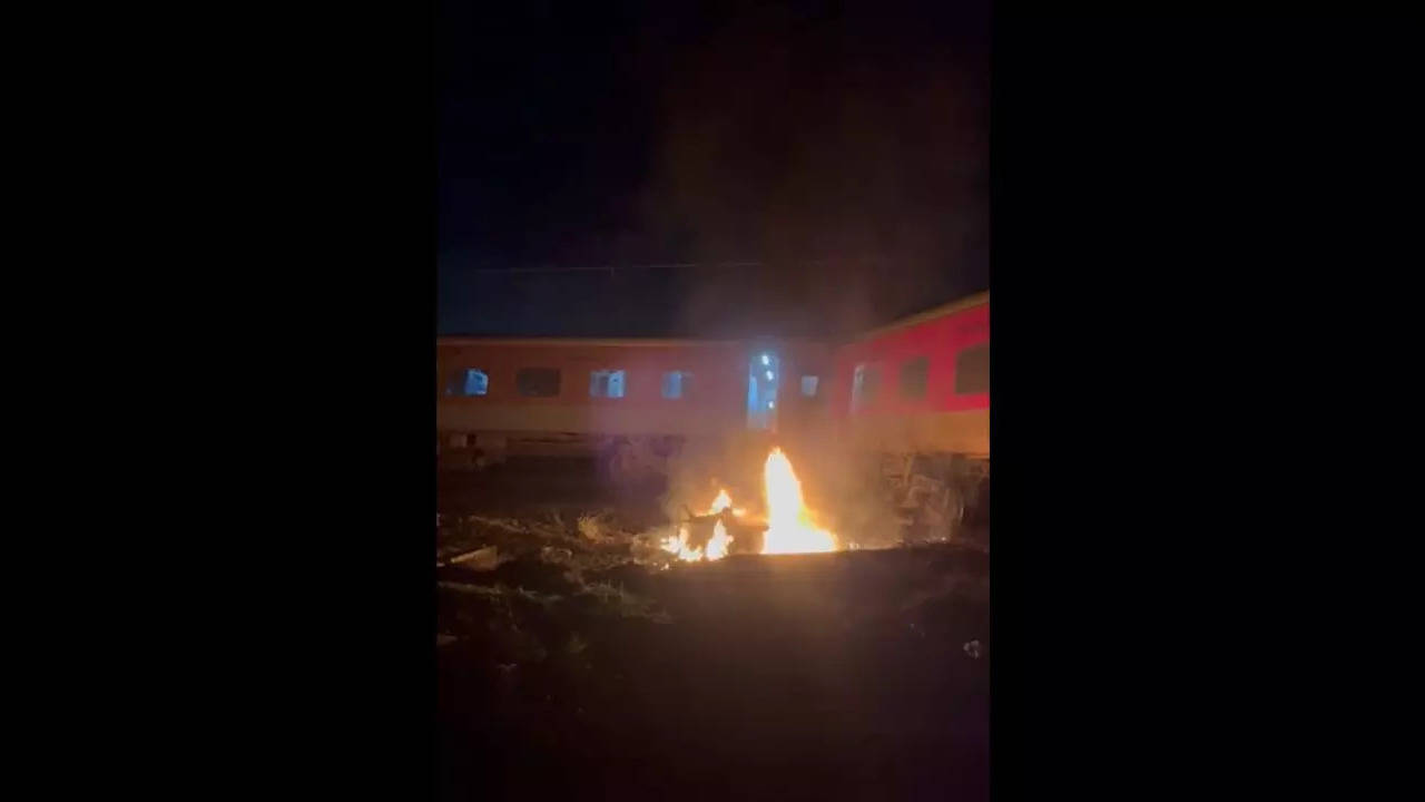 train fire 