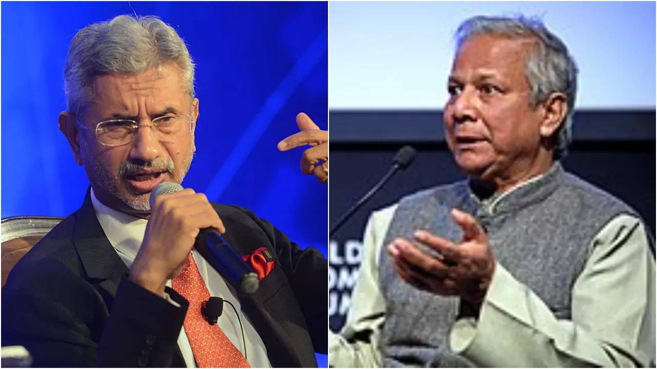 S Jaishankar- Muhammad Yunus